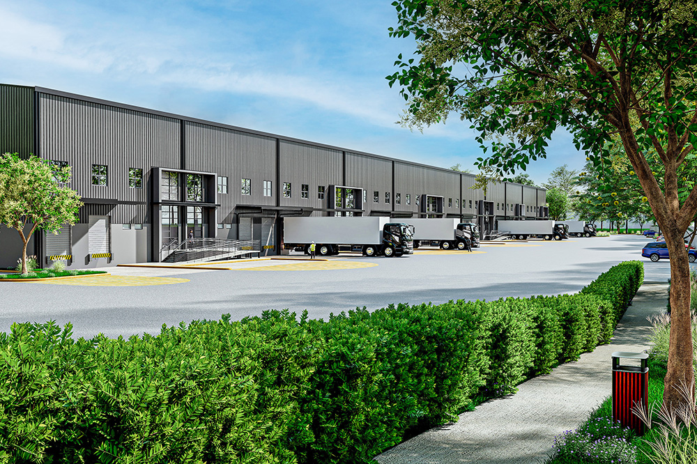 Industrial Warehouses with Loading Docks